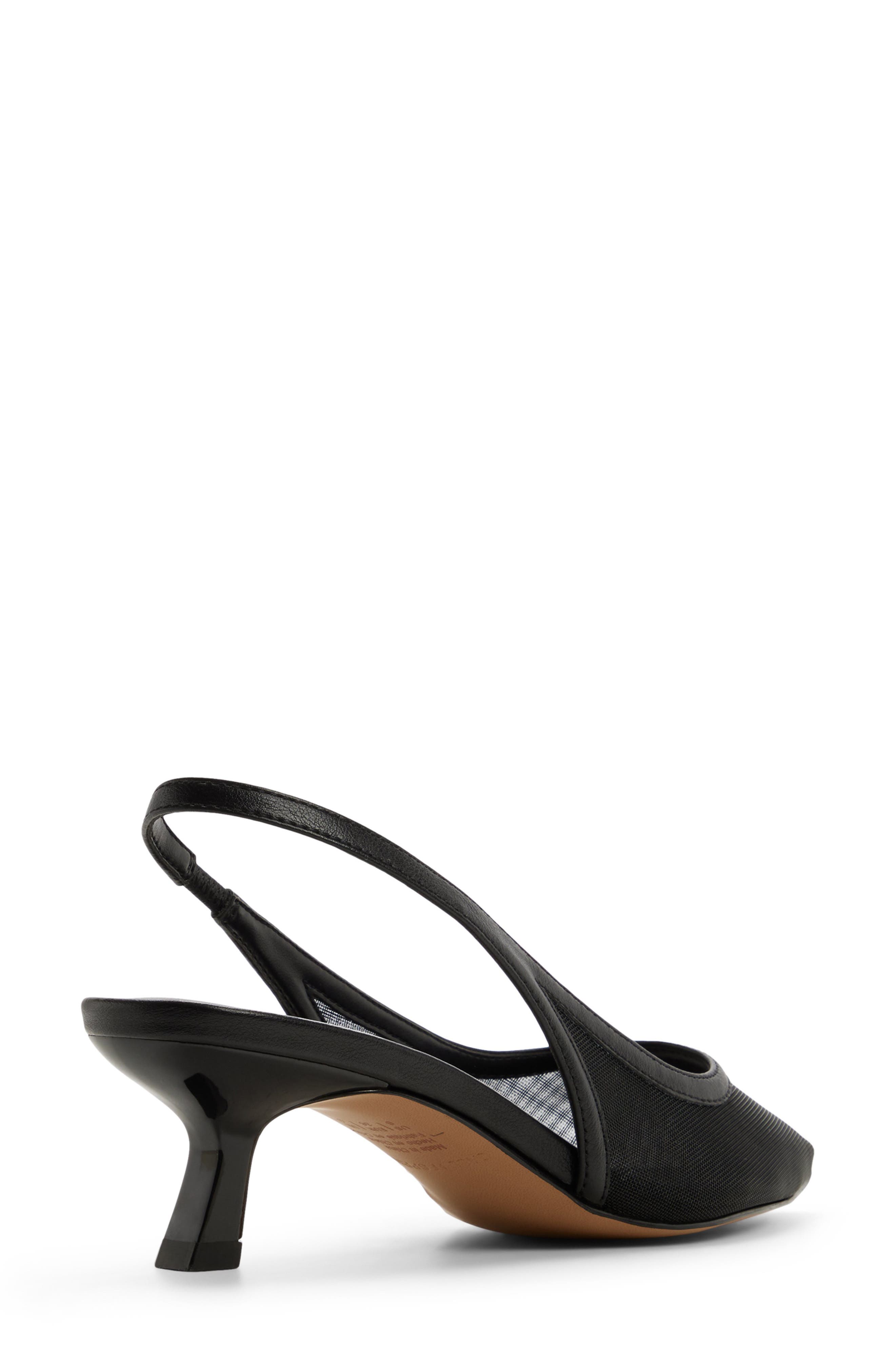 Call It Spring By Aldo Dariahh Mesh Kitten Heel Pump, Alternate, color, Open Black