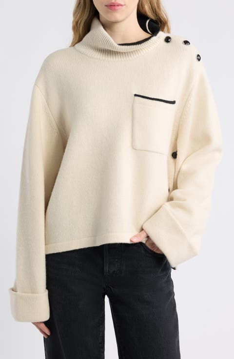 The Fireside Wool Funnel Neck Sweater