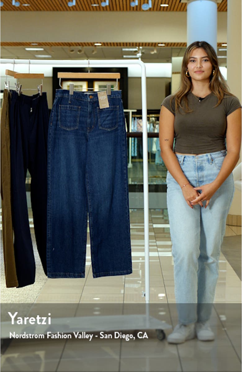 Perfect Wide Leg Jeans, sales video thumbnail