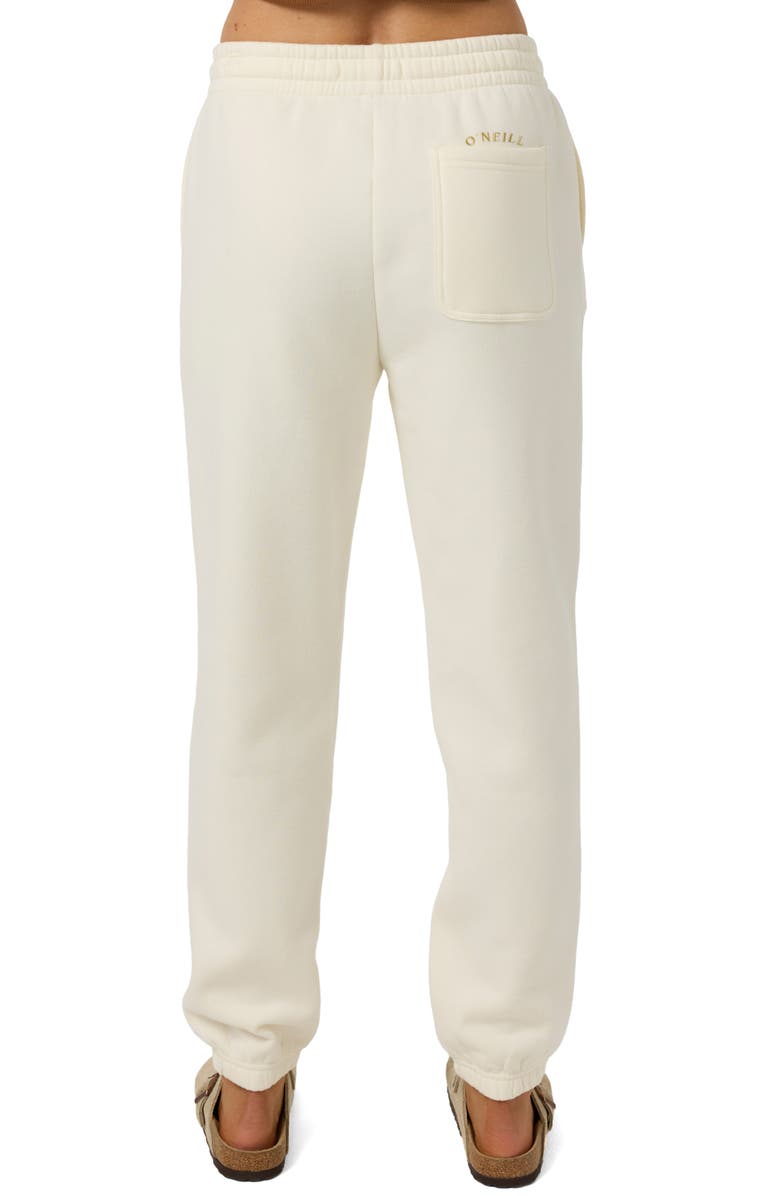 O'Neill Lei Relaxed Joggers, Alternate, color, Winter White