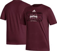 adidas Men's adidas Maroon Mississippi State Bulldogs Locker Lines Softball Fresh T-Shirt