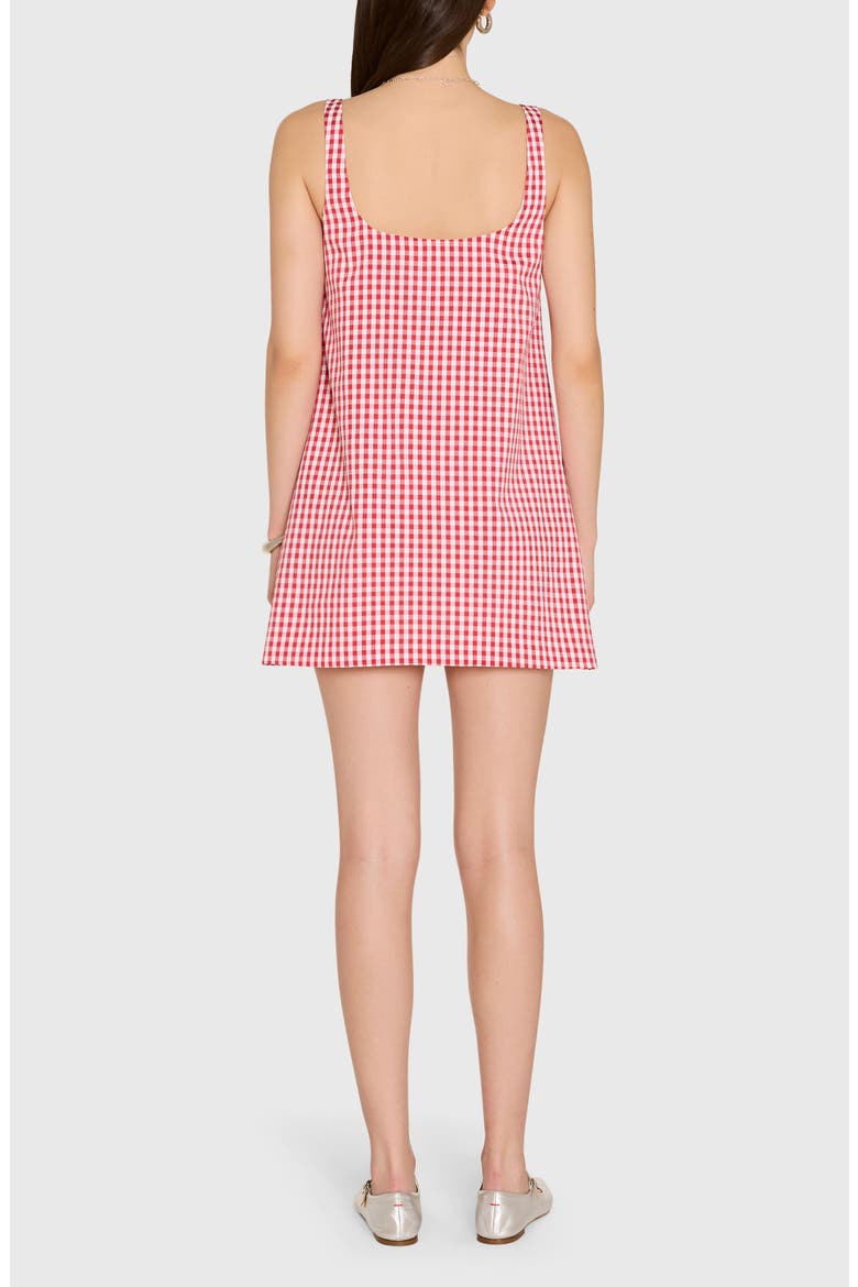 Indy Sleeveless Shift Dress, Alternate, color, RED WHITE