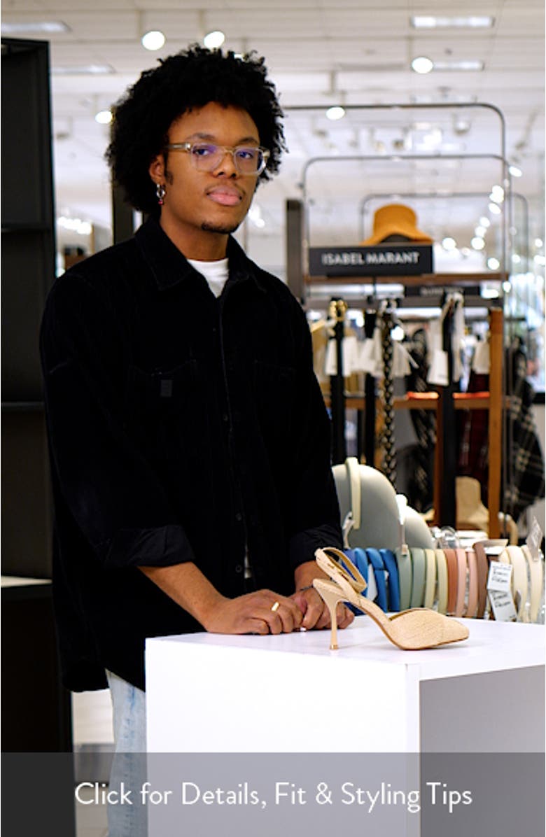 Behoove Ankle Strap Peep Toe Pump, sales video thumbnail