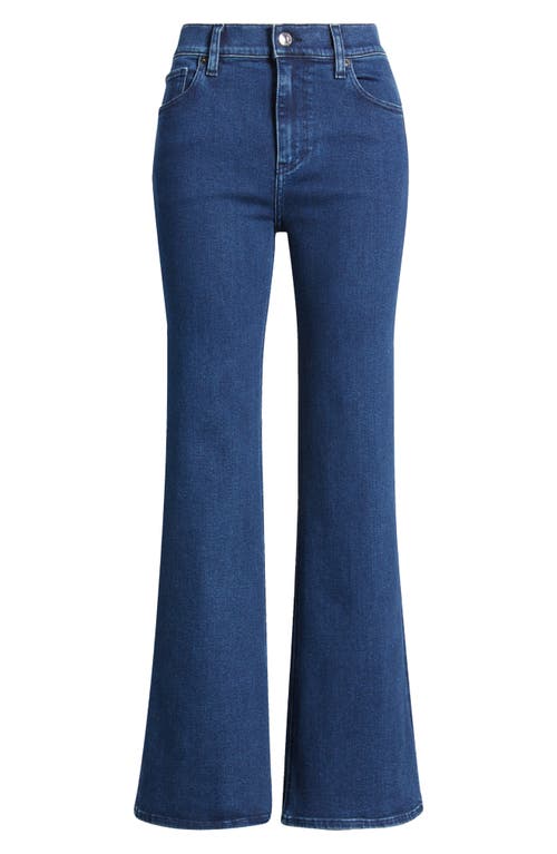 Frame The Icon Mid Rise Flare Jeans In Loner