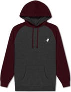 Dalix Mens Ghost Midweight Fleece Raglan Sleeve Hoodie