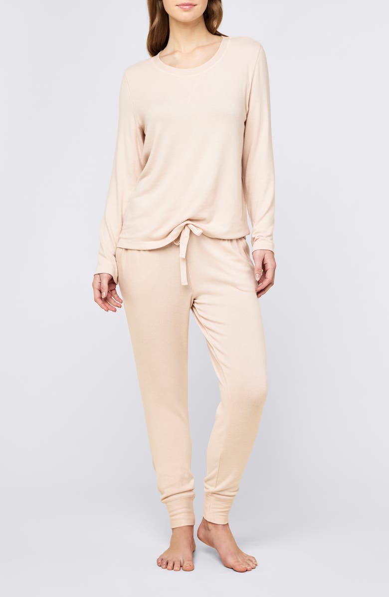 Papinelle Feather Soft Pajamas, Main, color, Shell