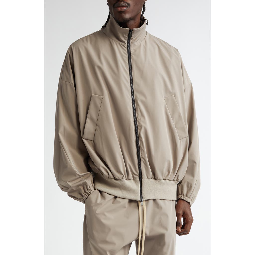 Fear of God Vented Stand Collar Track Jacket in Deer