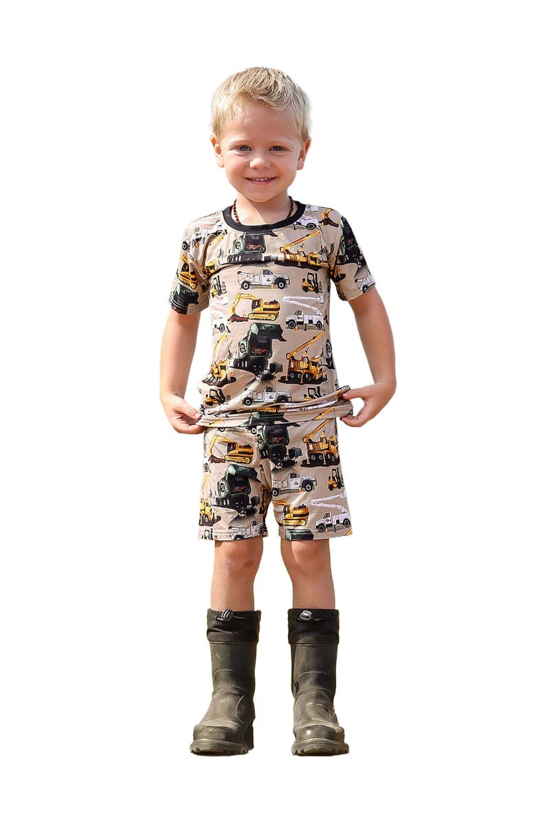 Fletch Work Hard, Play Hard 2 Piece Shorts Set, Alternate, color, Beige