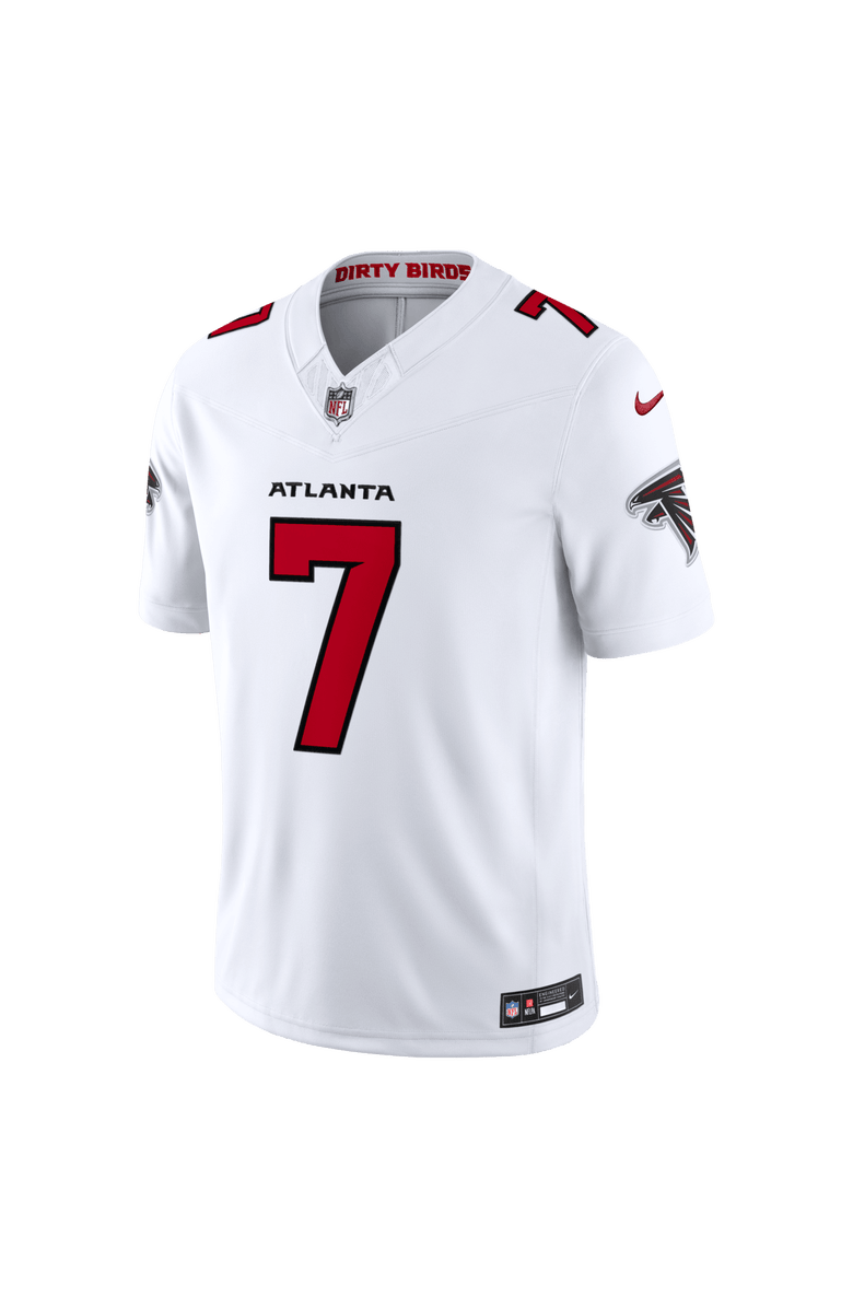 Nike Men's Nike Bijan Robinson White Atlanta Falcons Vapor F.U.S.E. Stitched Limited Jersey, Alternate, color, White