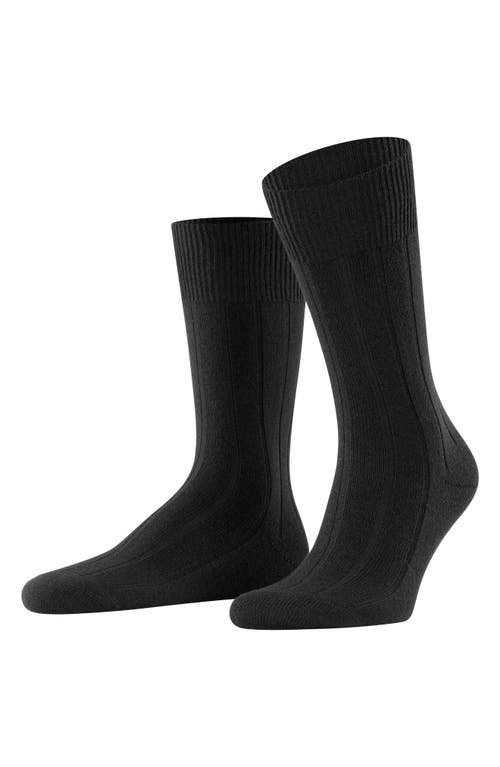 Falke Sensitive New York Crew Socks In Black