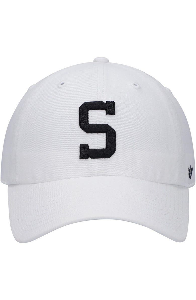 '47 Men's '47 White Pittsburgh Steelers Clean Up Adjustable Hat, Alternate, color,