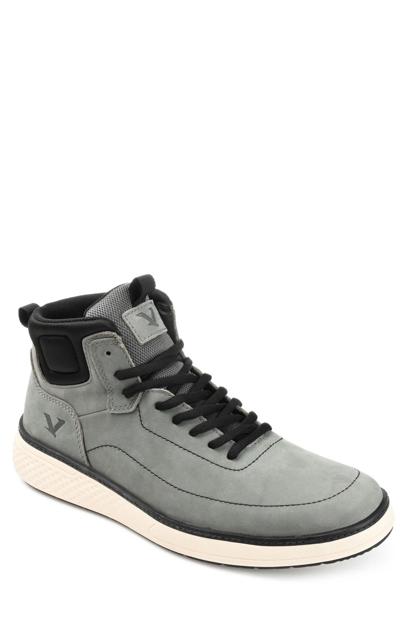 TERRITORY BOOTS Roam High Top Leather Sneaker, Main, color, 
