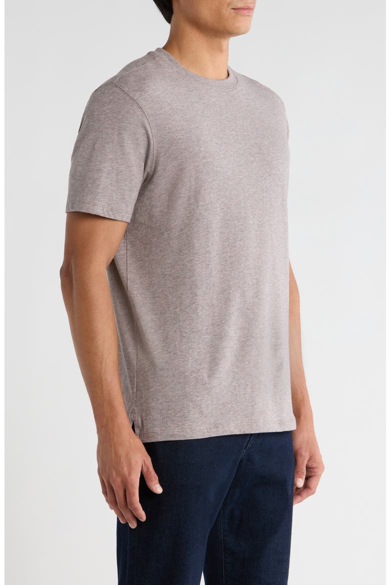 Colson Mélange Stretch Pima Cotton T-Shirt, Alternate, color, DUSTY ROSE