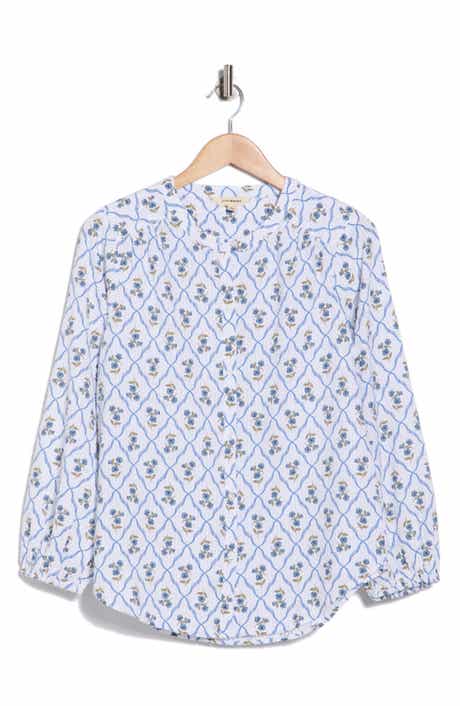 Lucky Brand Print Button-Up Shirt