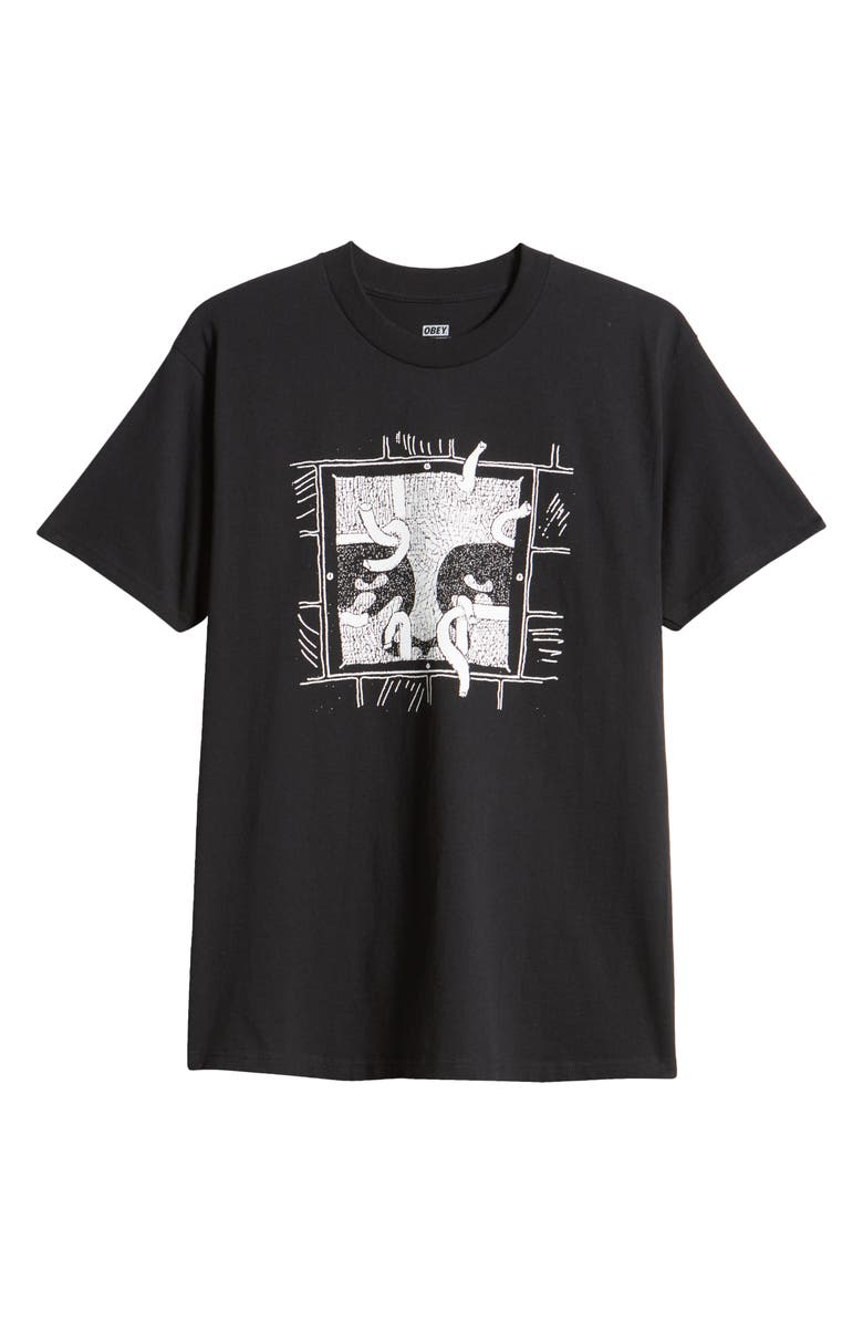 Obey Escape Graphic T-Shirt, Alternate, color,