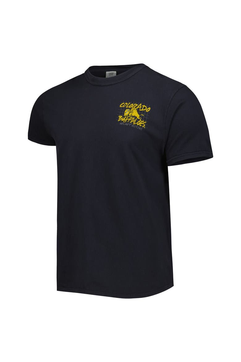 Men's Black Colorado Buffaloes Vault Helmet History Comfort T-Shirt, Alternate, color, Black