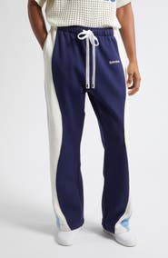 NAHMIAS Ollie Paneled Cotton Sweatpants
