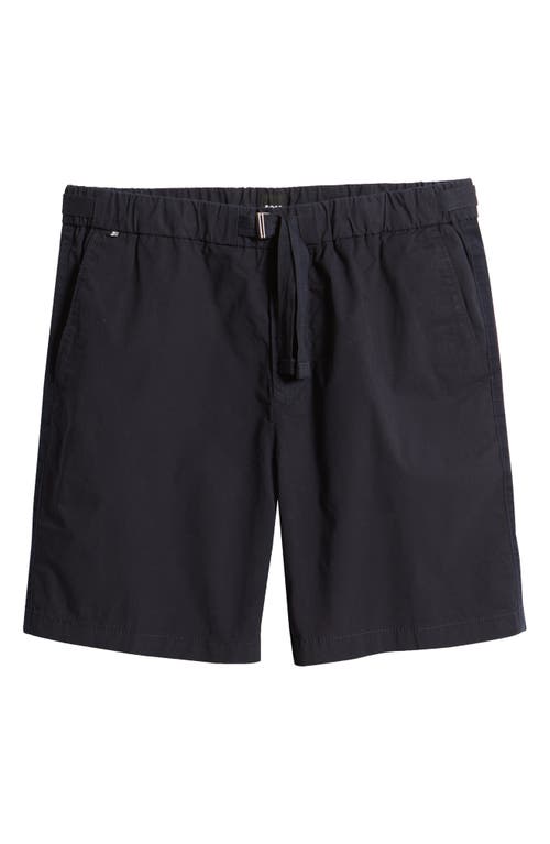 Hugo Boss Logo-print Swim Shorts In Dark Blue
