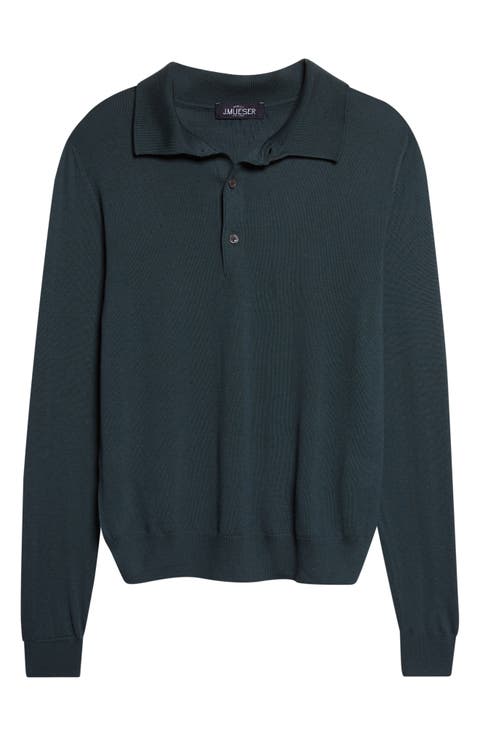 Wish Merino Wool Polo Sweater