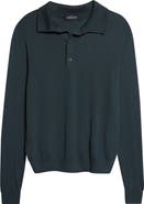 J. Mueser Wish Merino Wool Polo Sweater