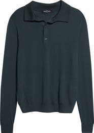 J. Mueser Wish Merino Wool Polo Sweater