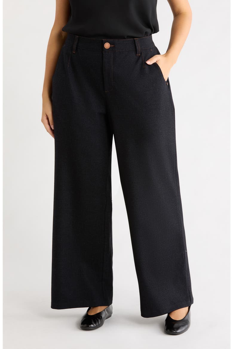 Whitney Skyrise Wide Leg Pants, Main, color, DARK INDIGO