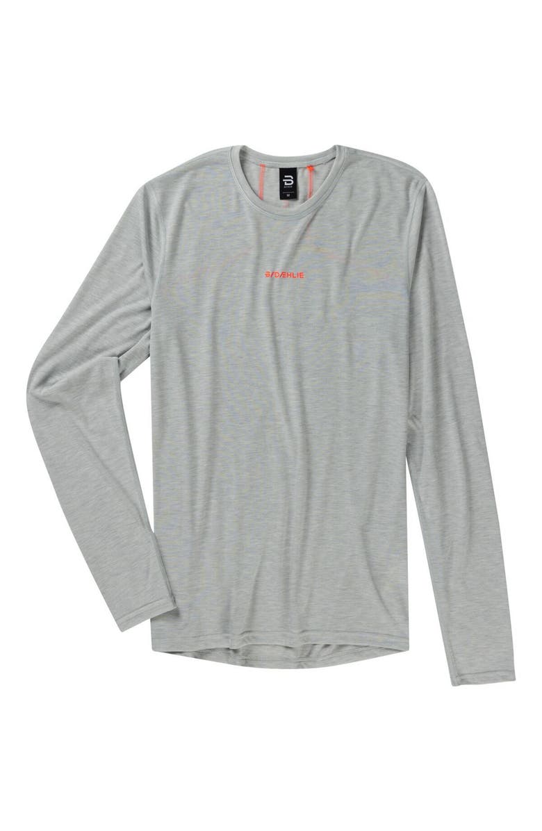 Bjorn Daehlie Training Wool Mix Long-Sleeve Top - Men's, Main, color, Quiet Grey
