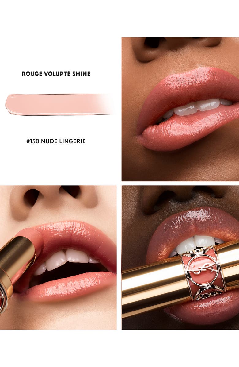 Yves Saint Laurent Rouge Volupté Shine Oil-in-Stick Lipstick Duo USD $78 Value, Alternate, color, 
