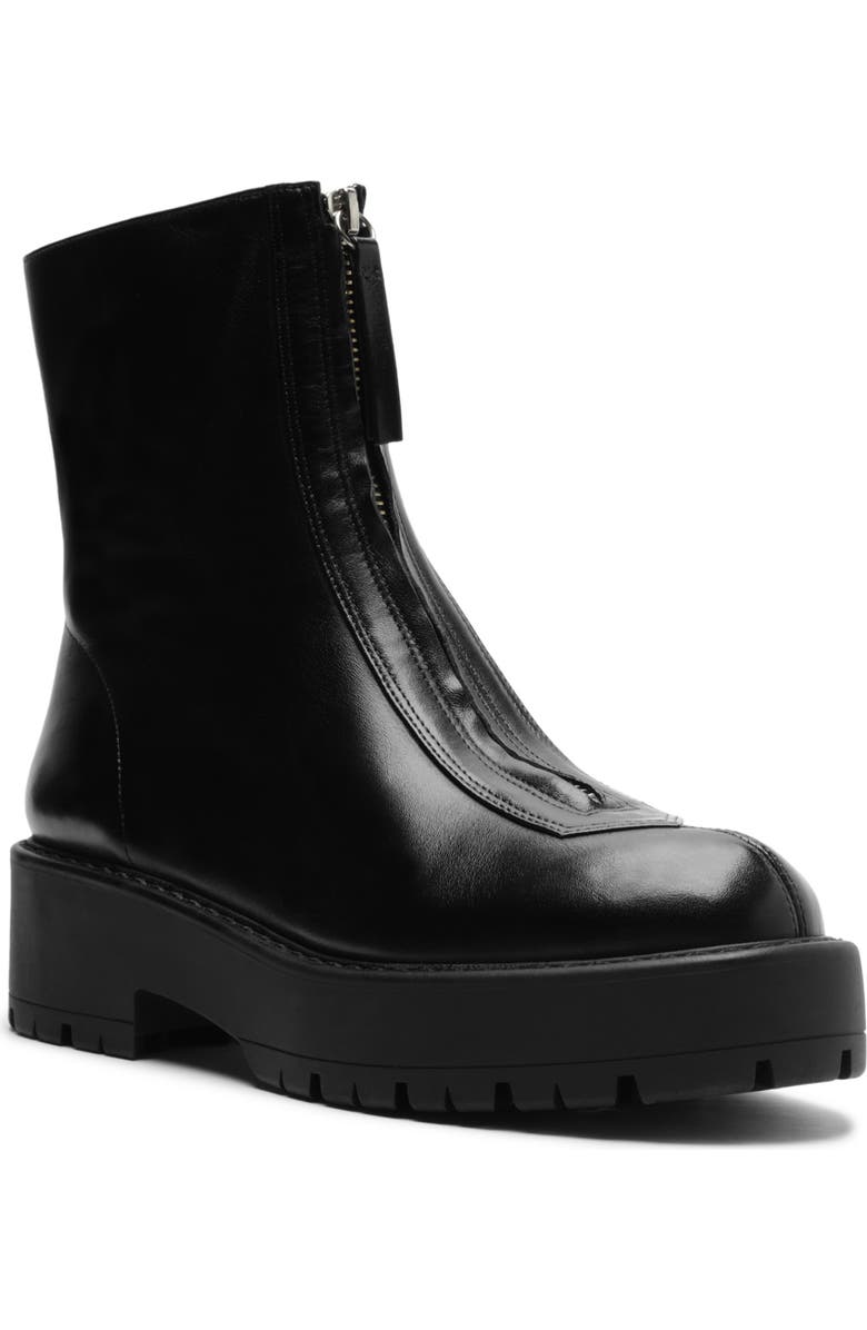 Schutz Farrah Moto Boot, Main, color, Black