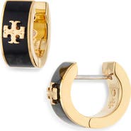 Tory Burch Icon Huggie Earrings