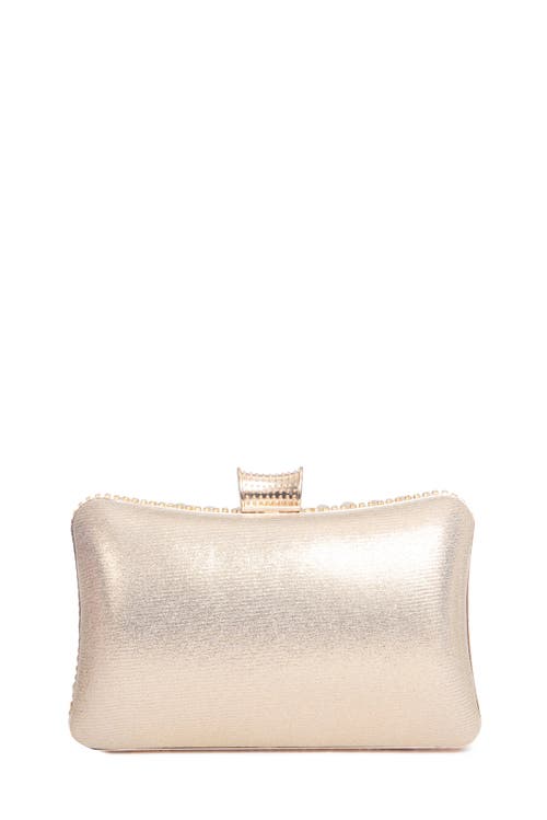 Lauren Lorraine Adore Clutch In Gold