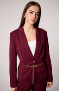 BLUE REVIVAL Taylor Belted Blazer
