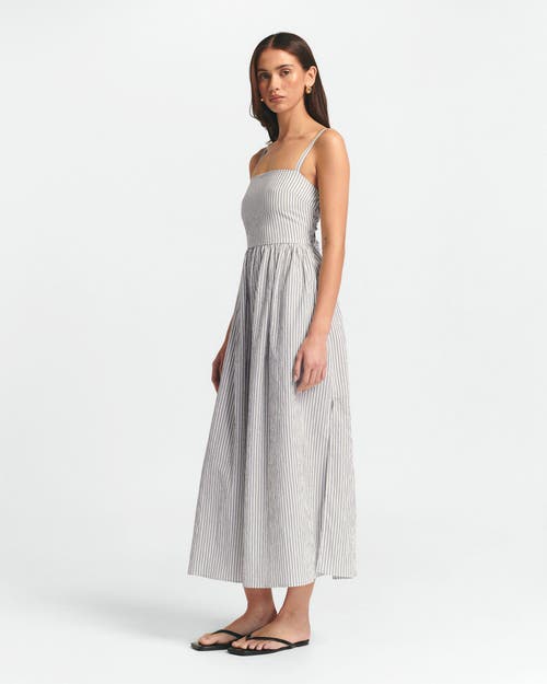 St Mrlo Lanah Midi Dress In Blue