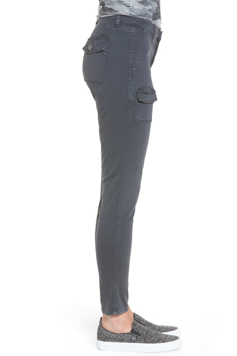 Slim Utility Pants, Alternate, color, GREY EBONY