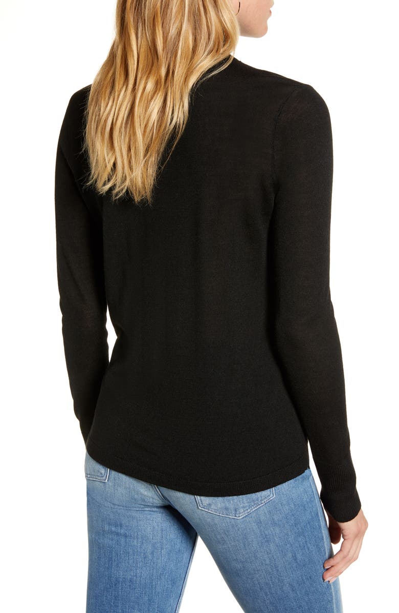 1901 Turtleneck Merino Wool Blend Sweater, Alternate, color,