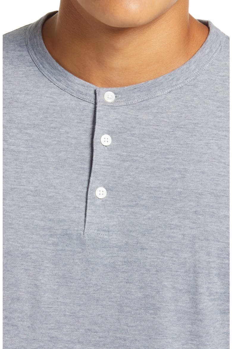 Slim Fit Knit Henley, Alternate, color, AIR FORCE MULTI