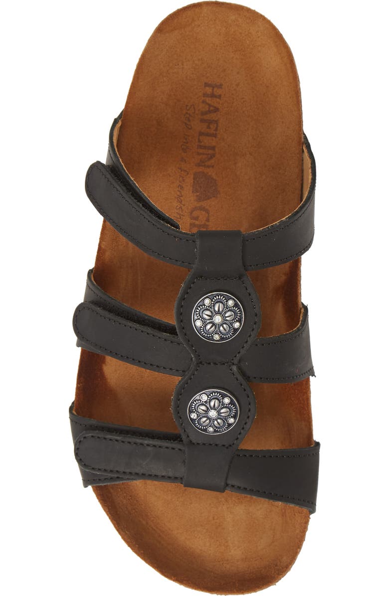 Haflinger Alice Slide Sandal, Alternate, color,