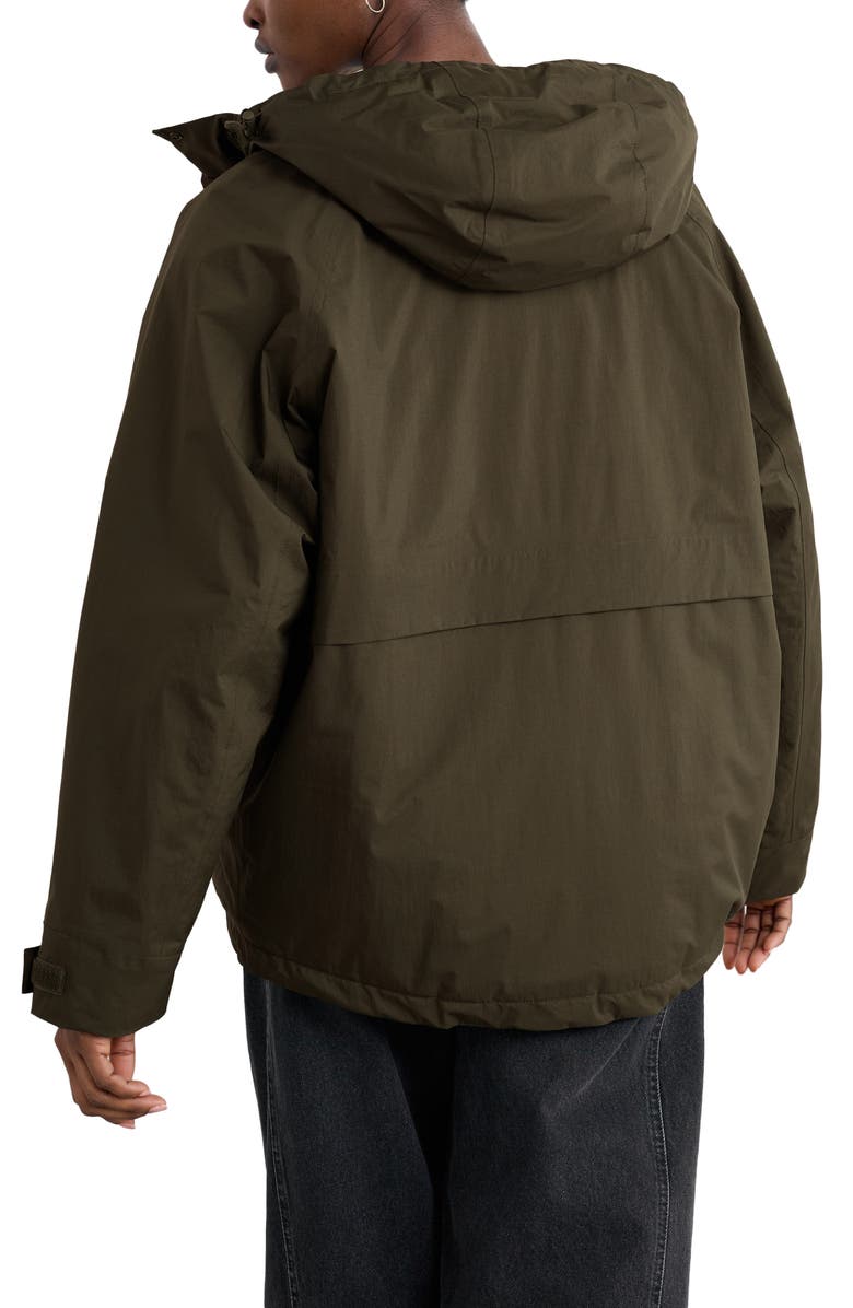 Seasalt Cornwall Potheras Hooded Waterproof Rain Jacket, Alternate, color, Highland