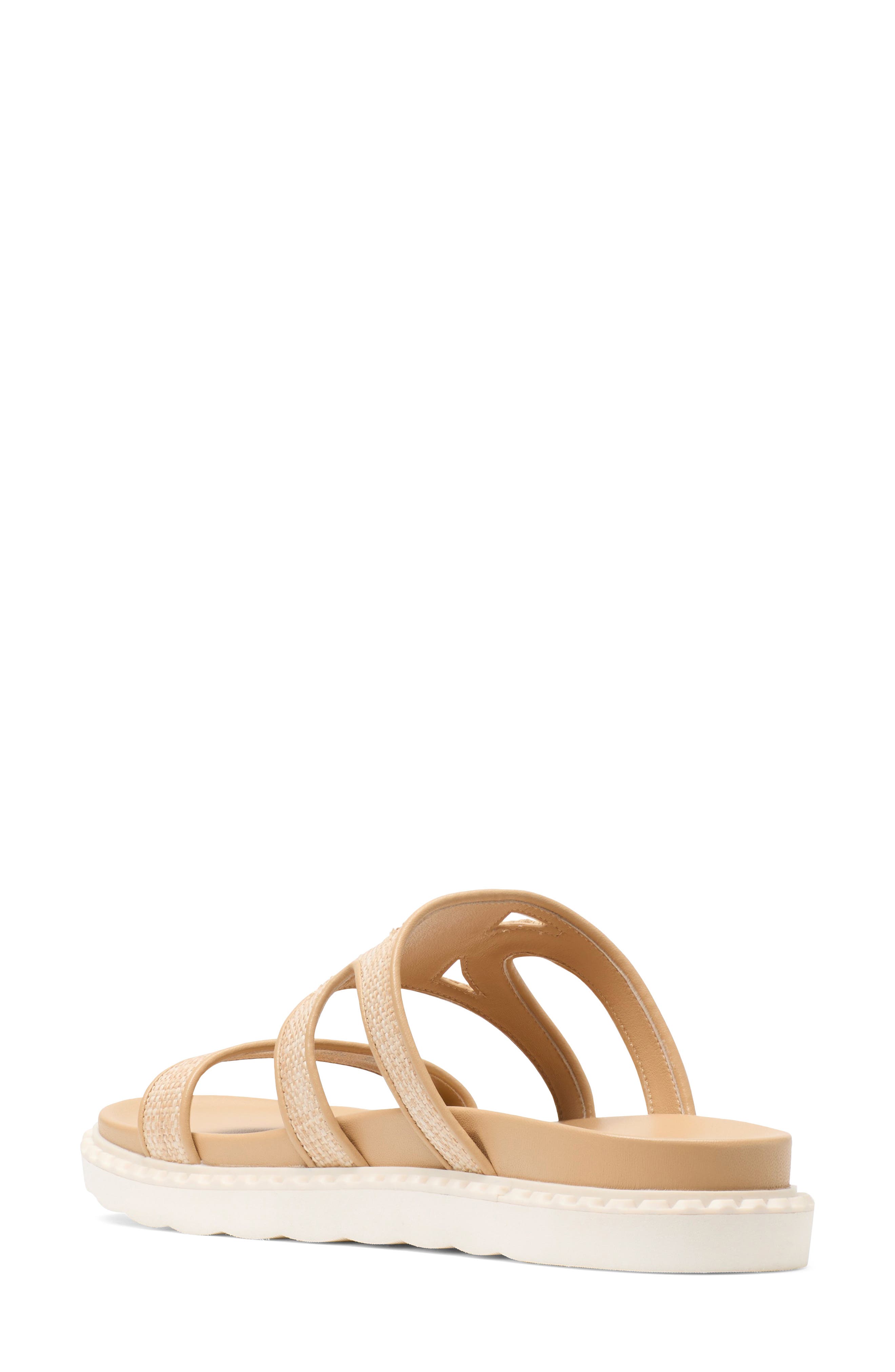 Kate Spade New York duo raffia sport slide sandal, Alternate, color, 