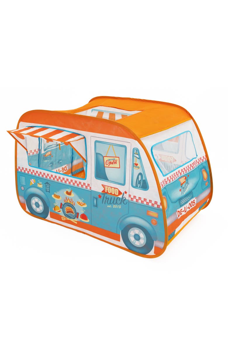 Pop It Up Play Tent Food Truck, Multicolor, Kids, Main, color, Orange