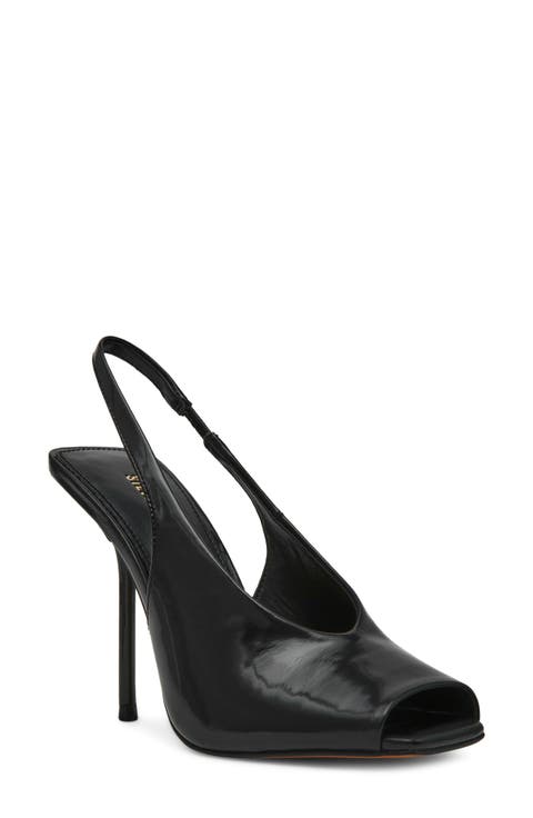 Lucian Slingback Peep Toe Sandal (Women)