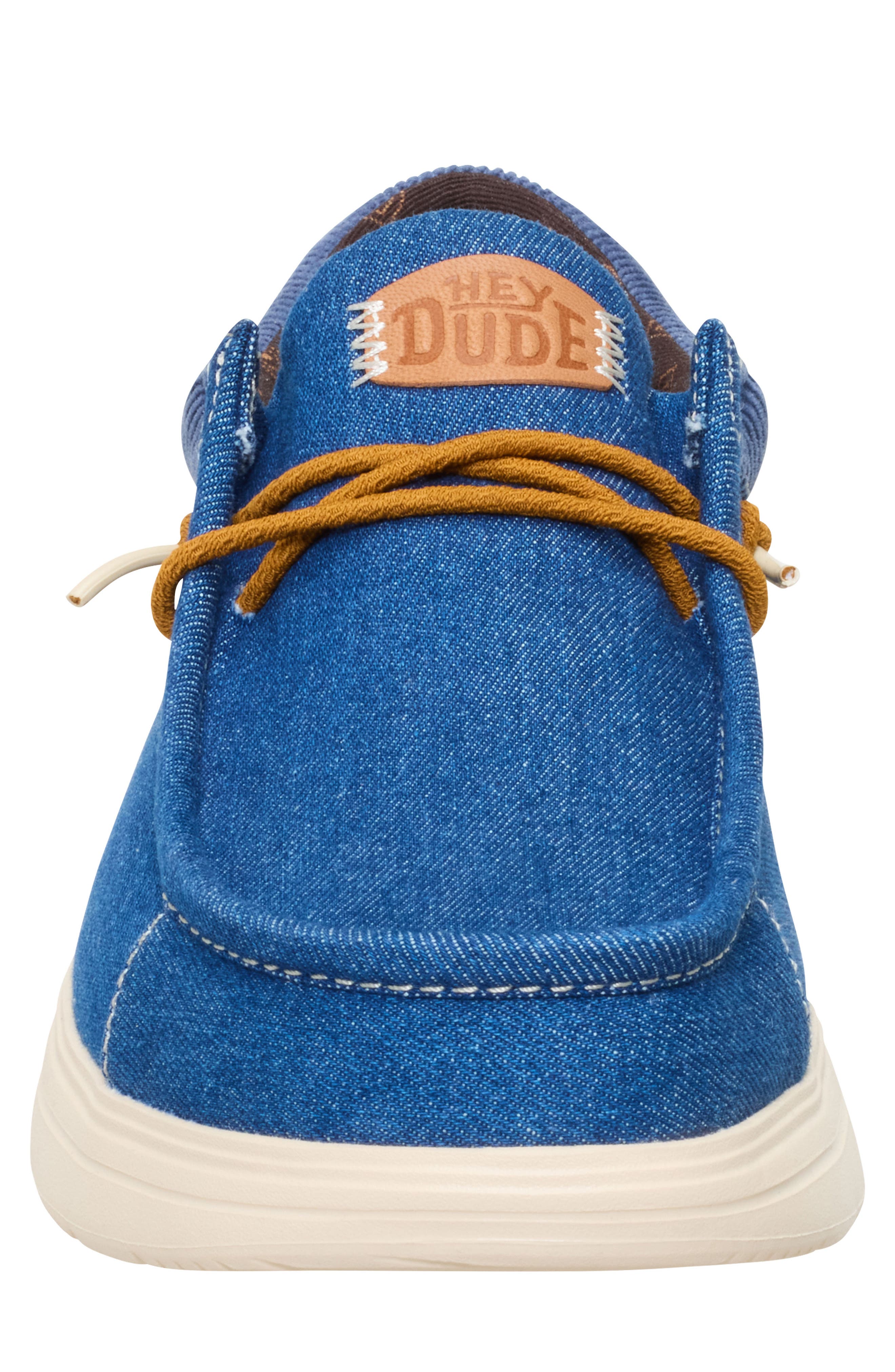 Hey Dude Wally Comfort Patchwork Slip-On, Alternate, color, Blue