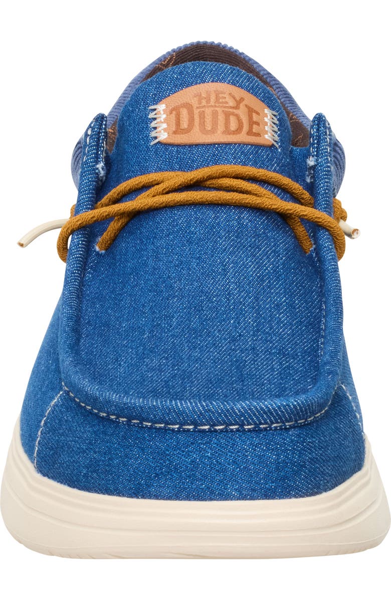 Hey Dude Wally Comfort Patchwork Slip-On, Alternate, color, Blue