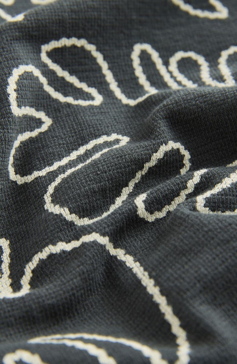 NEXT Kids' Palm Leaf Button-Up Shirt & Shorts Set, Alternate, color, Black