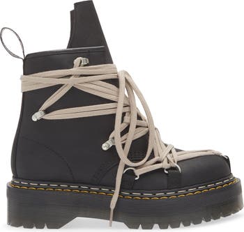 靴 Rick Owens Dr.Marten 1460 Quad Megalace Rick Owens ✖️ Dr.Martens 』 FW25 . ⇒ 