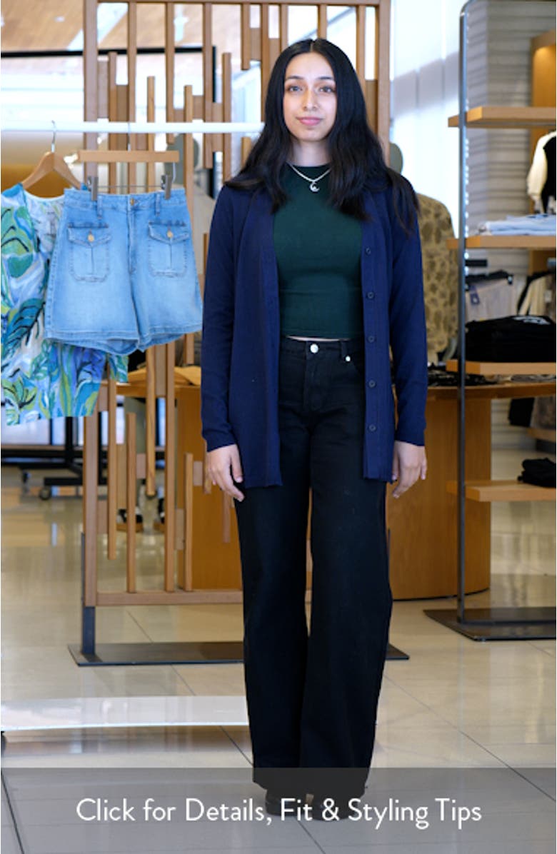 Destination Side Button Cardigan, sales video thumbnail