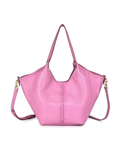 Wisteria Small Handwoven Leather Tote