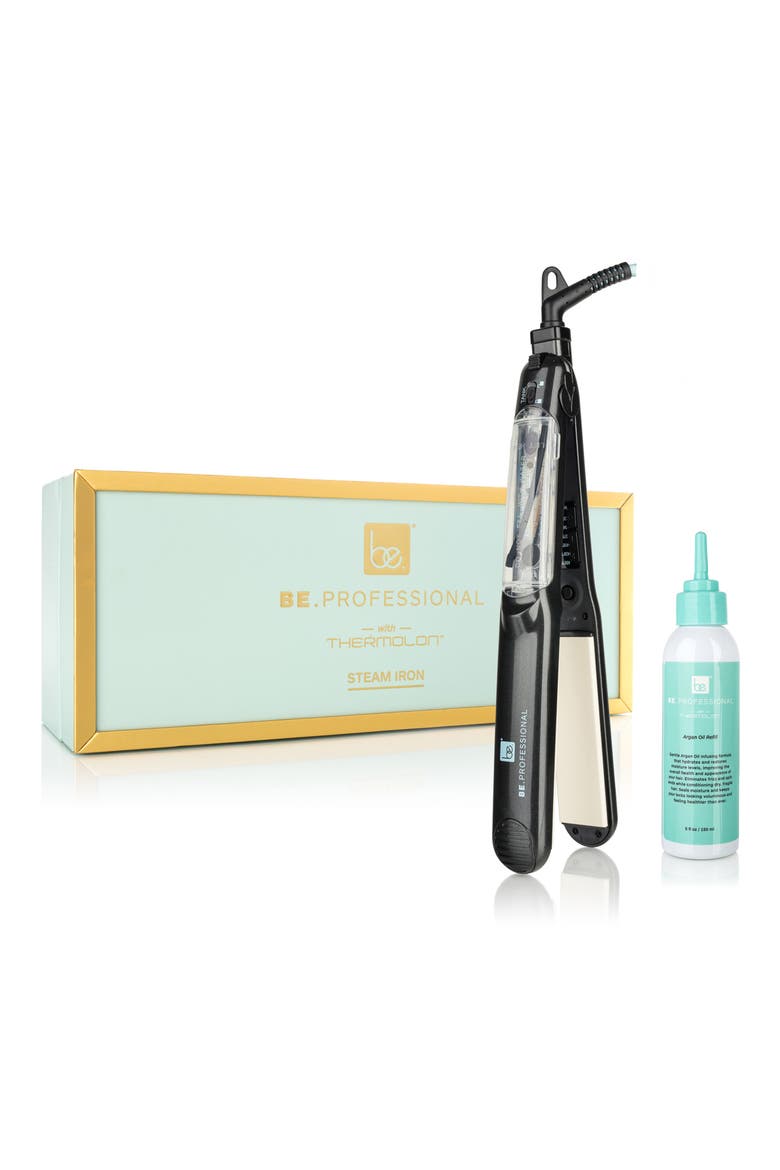 1.25-Inch Repairing Argan Oil Vapor Flat Iron $249.99 Value, Alternate, color, NO COLOR