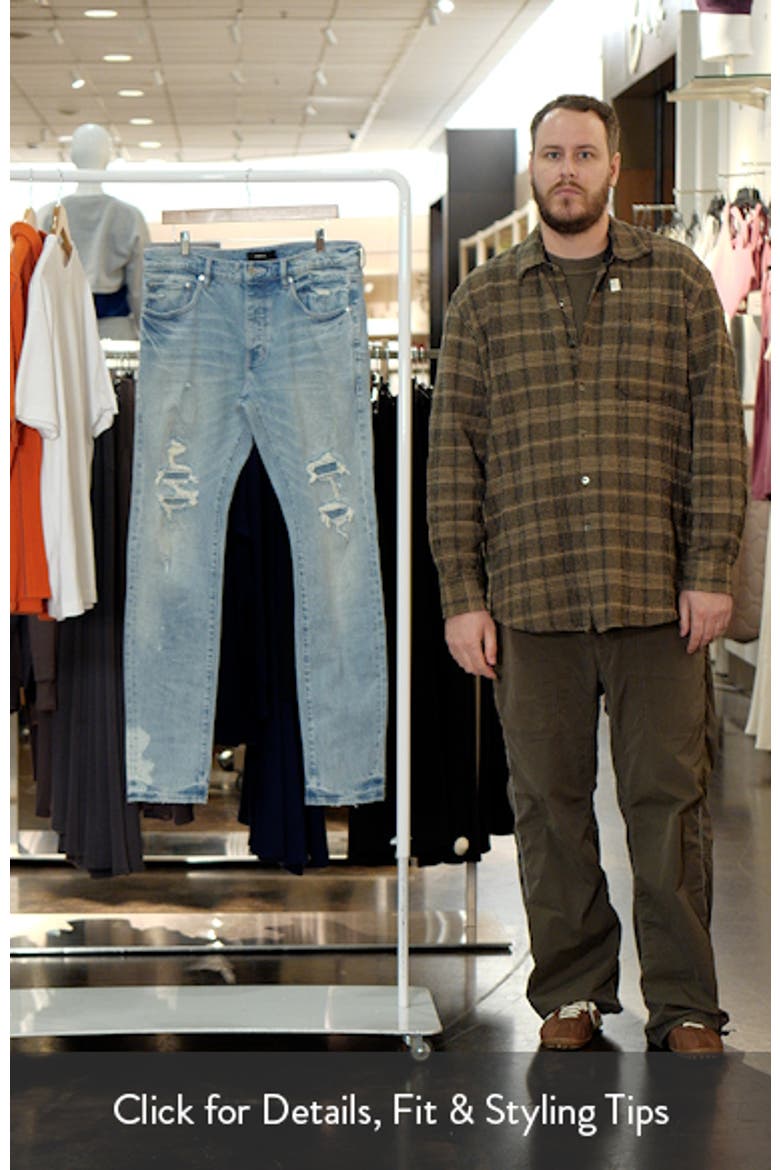 P001 Garda Repairs Distressed Skinny Jeans video