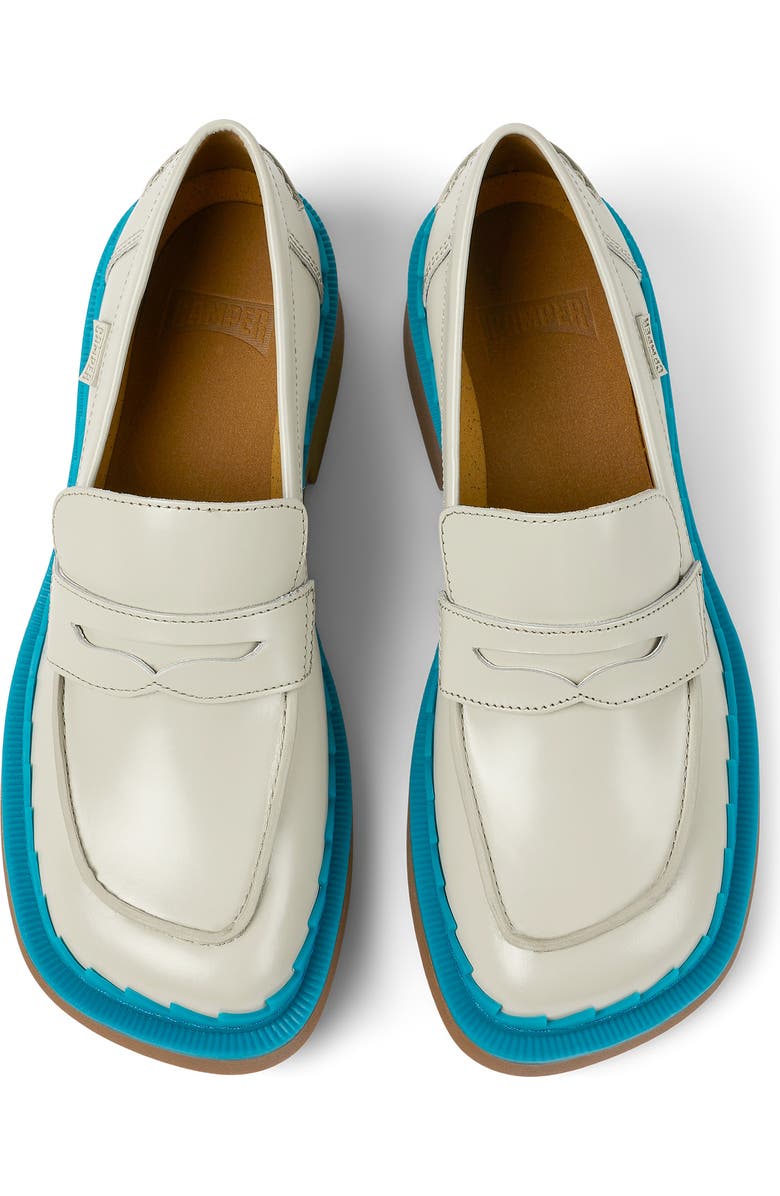 Camper Twins Mismatched Penny Loafers, Alternate, color,